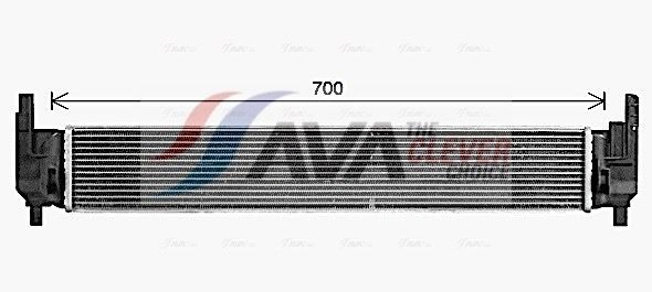 Купити VN2420 AVA Радіатор охолодження, додатковий